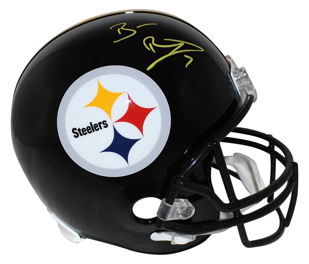 Ben Roethlisberger Signed Pittsburgh Steelers F/S Replica Helmet FAN