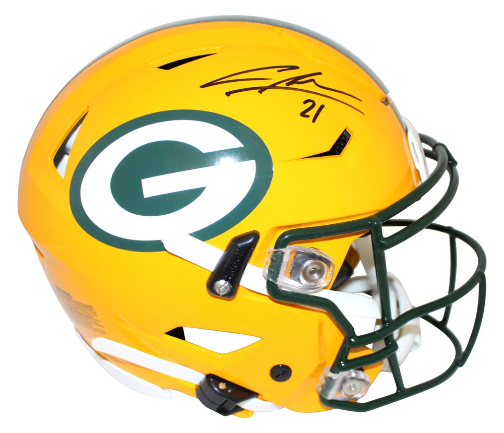 Charles Woodson Signed Green Bay Packers Authentic Speed Flex Helmet JSA