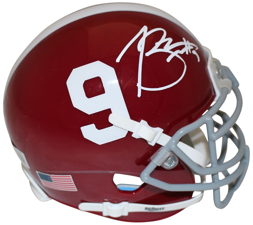 Bryce Young Signed Alabama Crimson Tide Mini Helmet Heisman Beckett