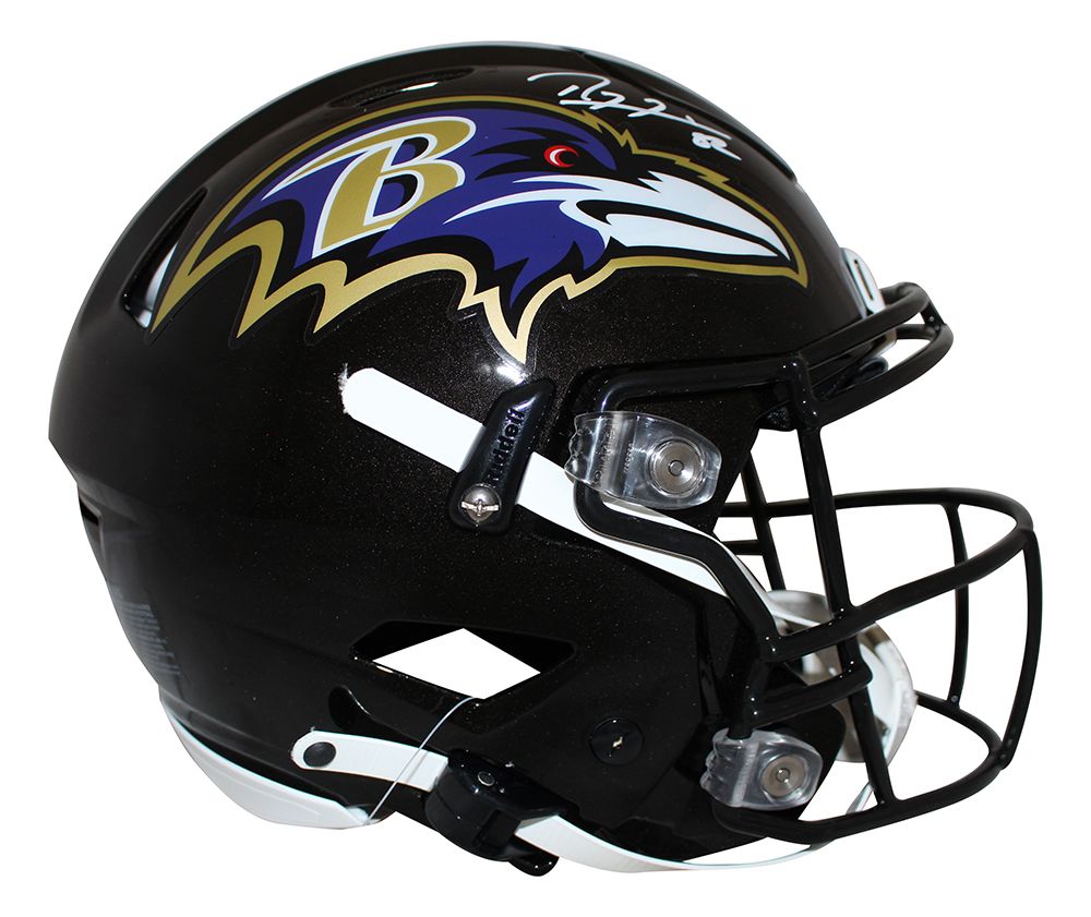 Ray Lewis Autographed Baltimore Ravens Authentic Speed Flex Helmet BAS