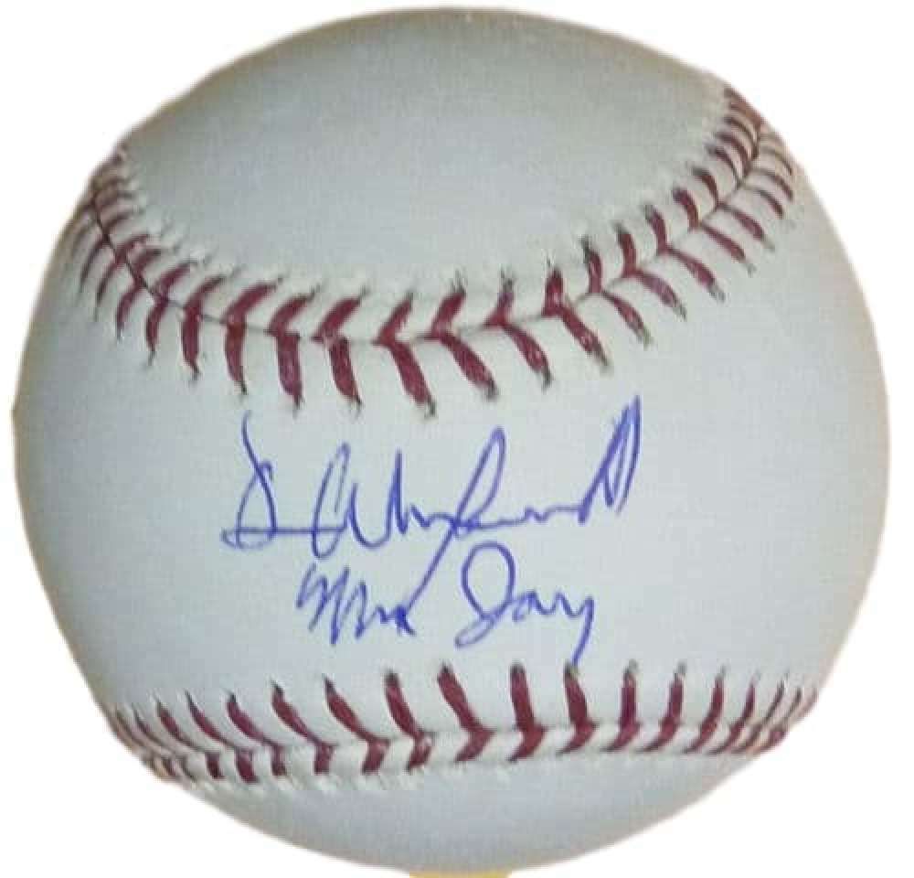 Dave Winfield Autographed OML Baseball w/Mr Jay Toronto Blue Jays JSA