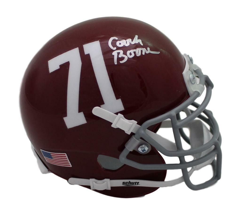 Herman Boone Autographed Remember the Titans T.C. Williams Mini Helmet JSA