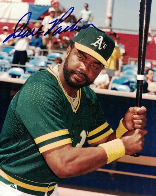 Dave Parker Autographed Oakland Athletics 8x10 Photo