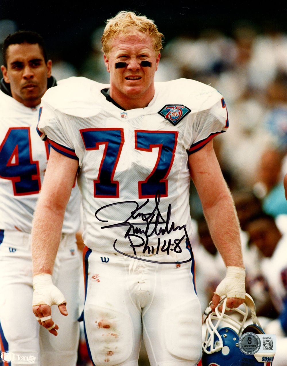 Karl Mecklenburg Autographed Denver Broncos 8x10 Photo Beckett 45160