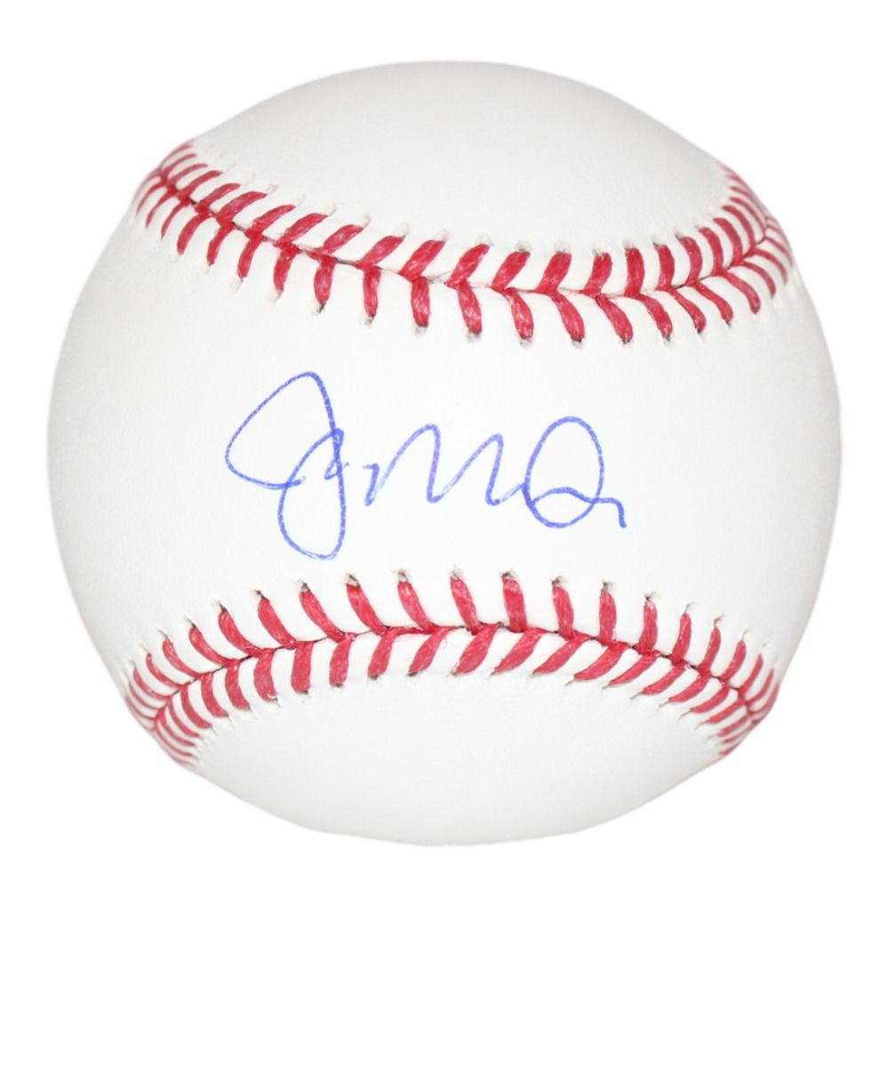 Edgar Martinez Signed Seattle Mariners OML HOF Baseball Beckett