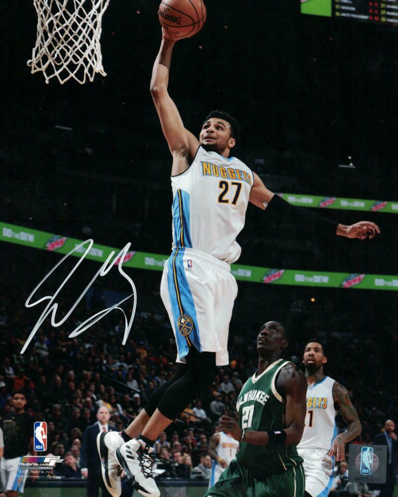 Jamal Murray Autographed Denver Nuggets 8x10 Photo