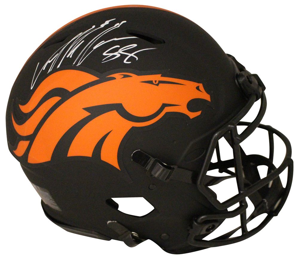 Von Miller Autographed Denver Broncos Authentic Eclipse Helmet JSA