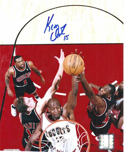 Keon Clark Autographed Denver Nuggets 8x10 Photo