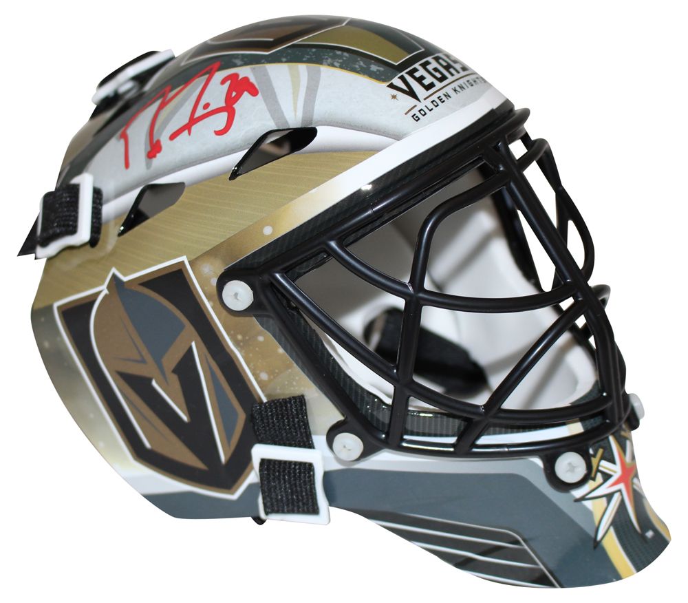 Marc-Andre Fleury Signed Las Vegas Golden Knights Mini Goalie Mask FAN