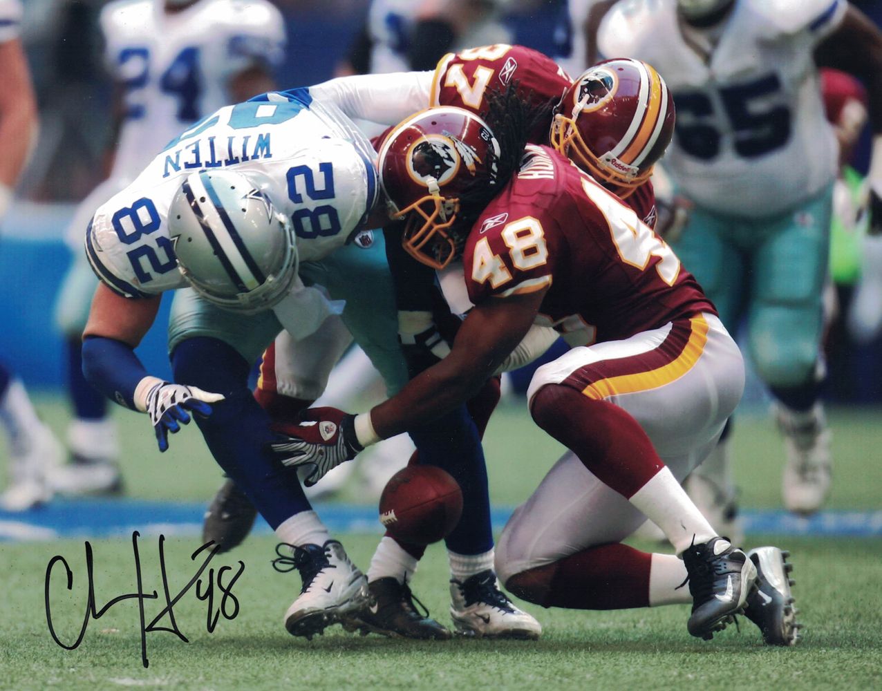 Chris Horton Autographed/Signed Washington Redskins 8x10 Photo