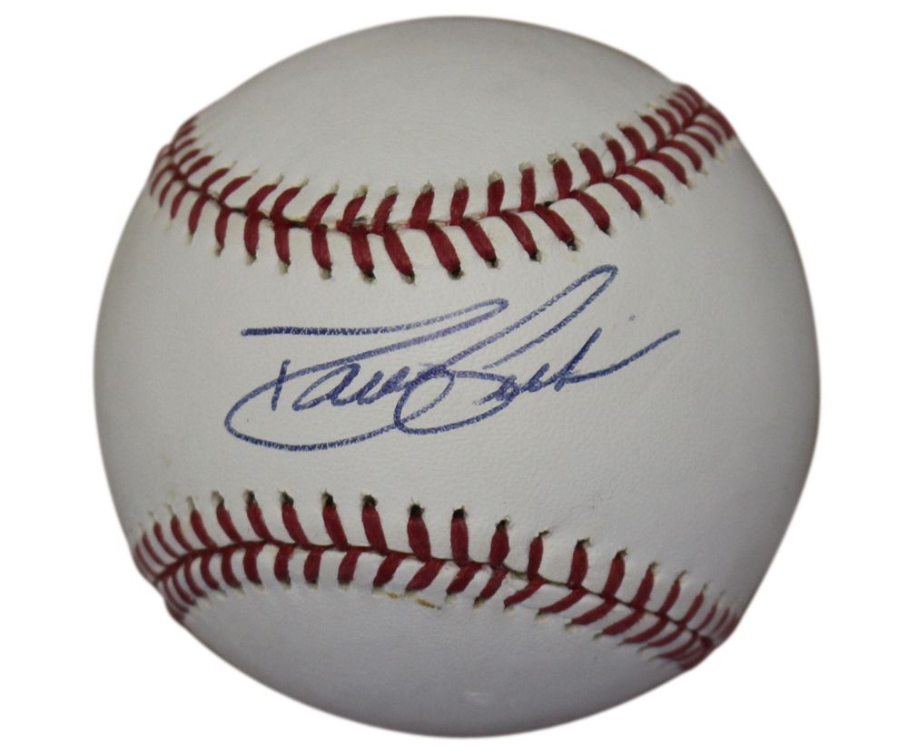 David Justice Autographed Cleveland Indians Official League Baseball JSA