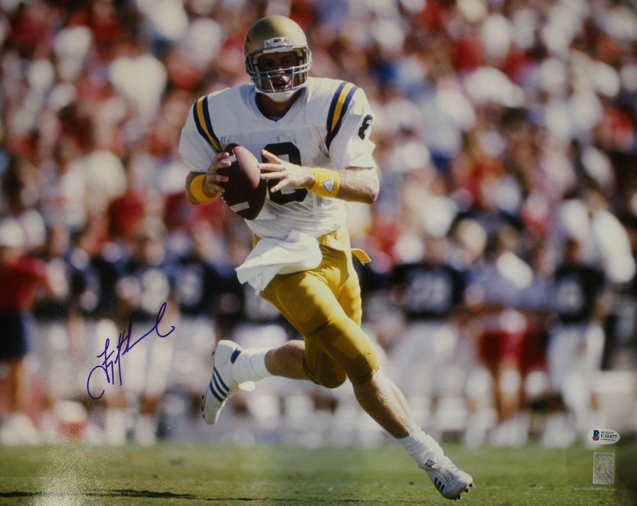 Troy Aikman Autographed/Signed UCLA Bruins 16x20 Photo BAS