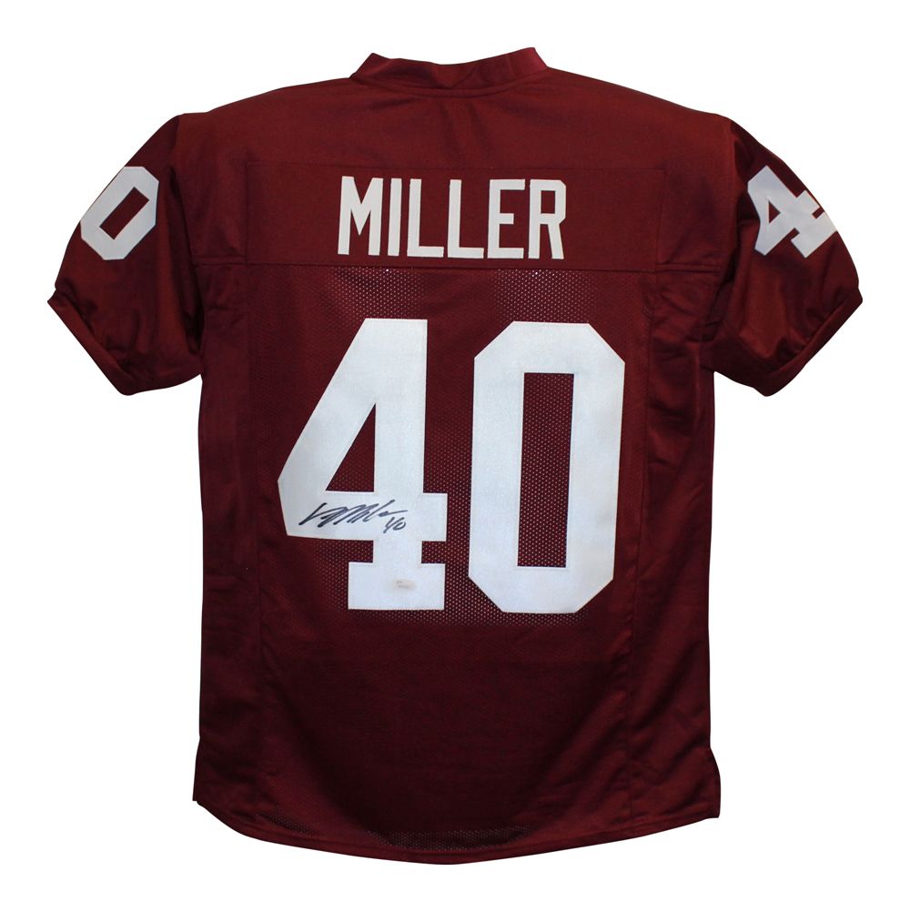 Von Miller Autographed Texas A&amp;M Aggies Custom Size XL Maroon Jersey JSA