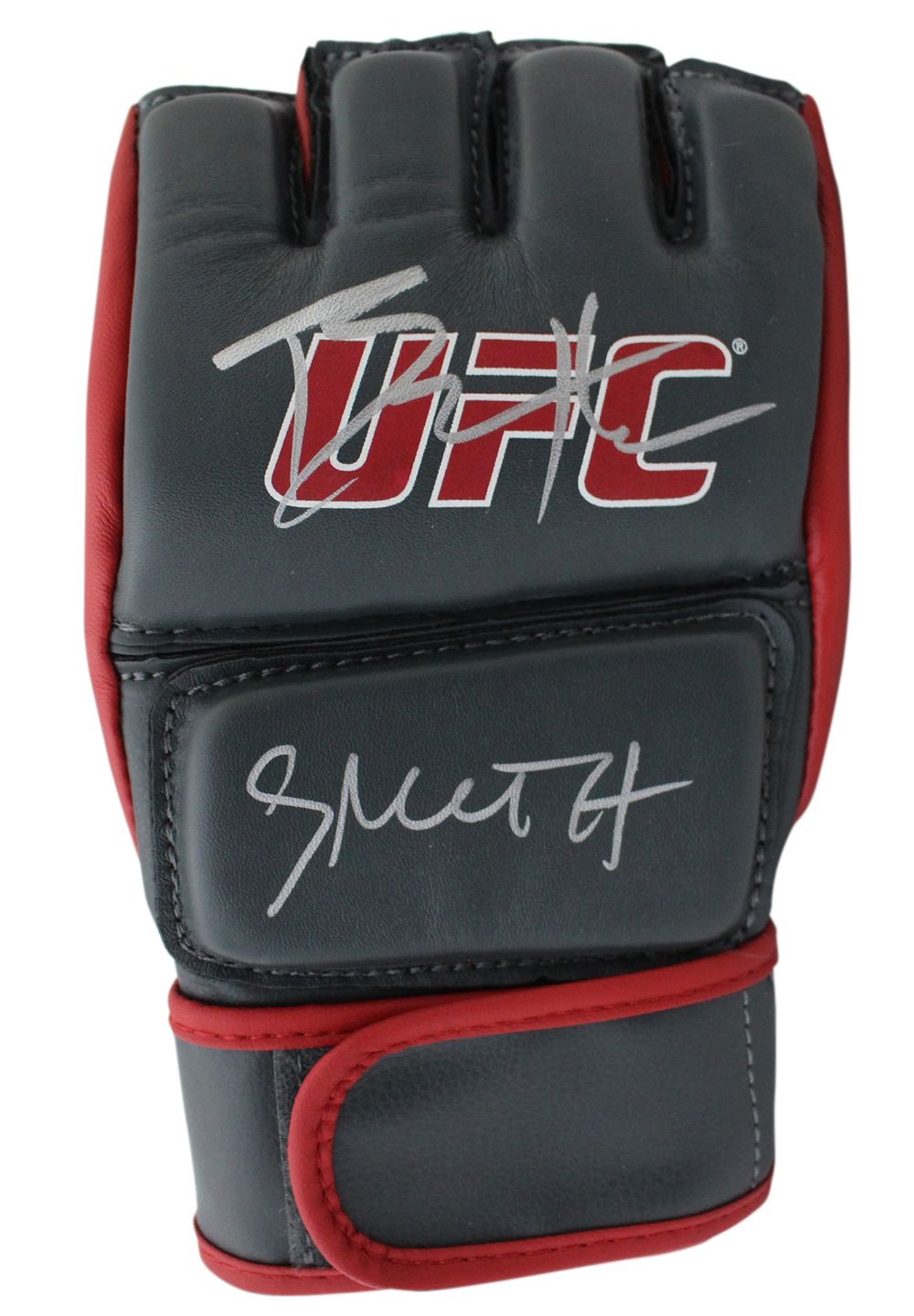 Benson Henderson Autographed/Signed UFC Left Hand Grey Glove Smooth JSA