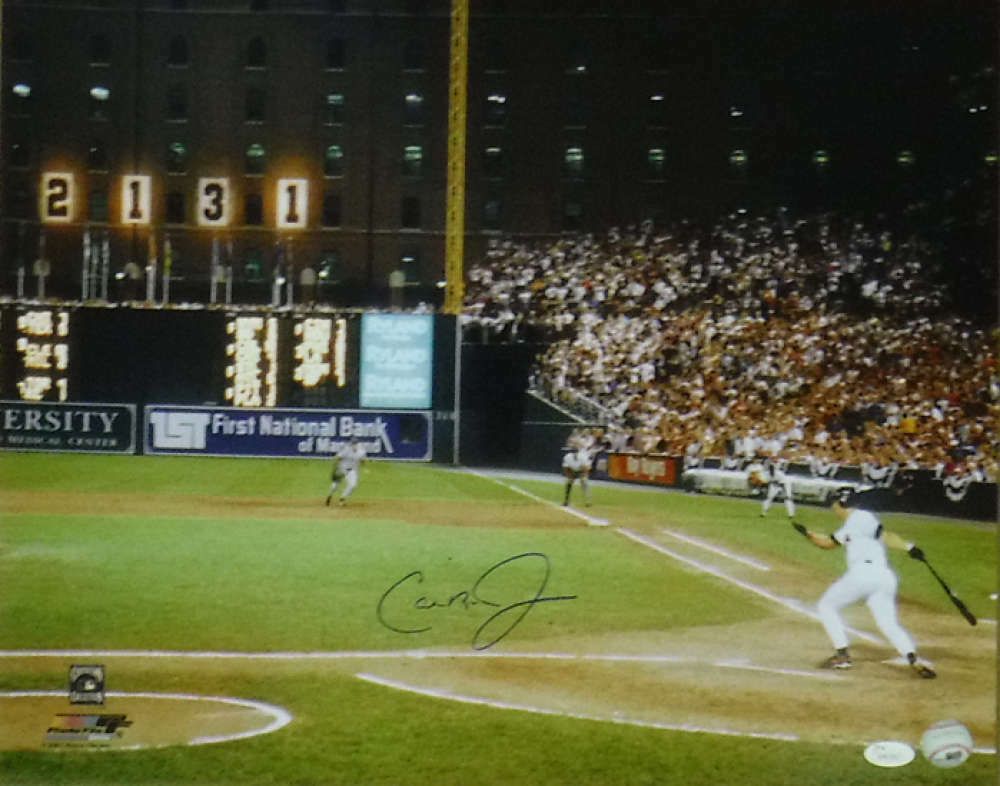 Cal Ripken Jr Autographed Baltimore Orioles 16x20 Photo (2131) JSA