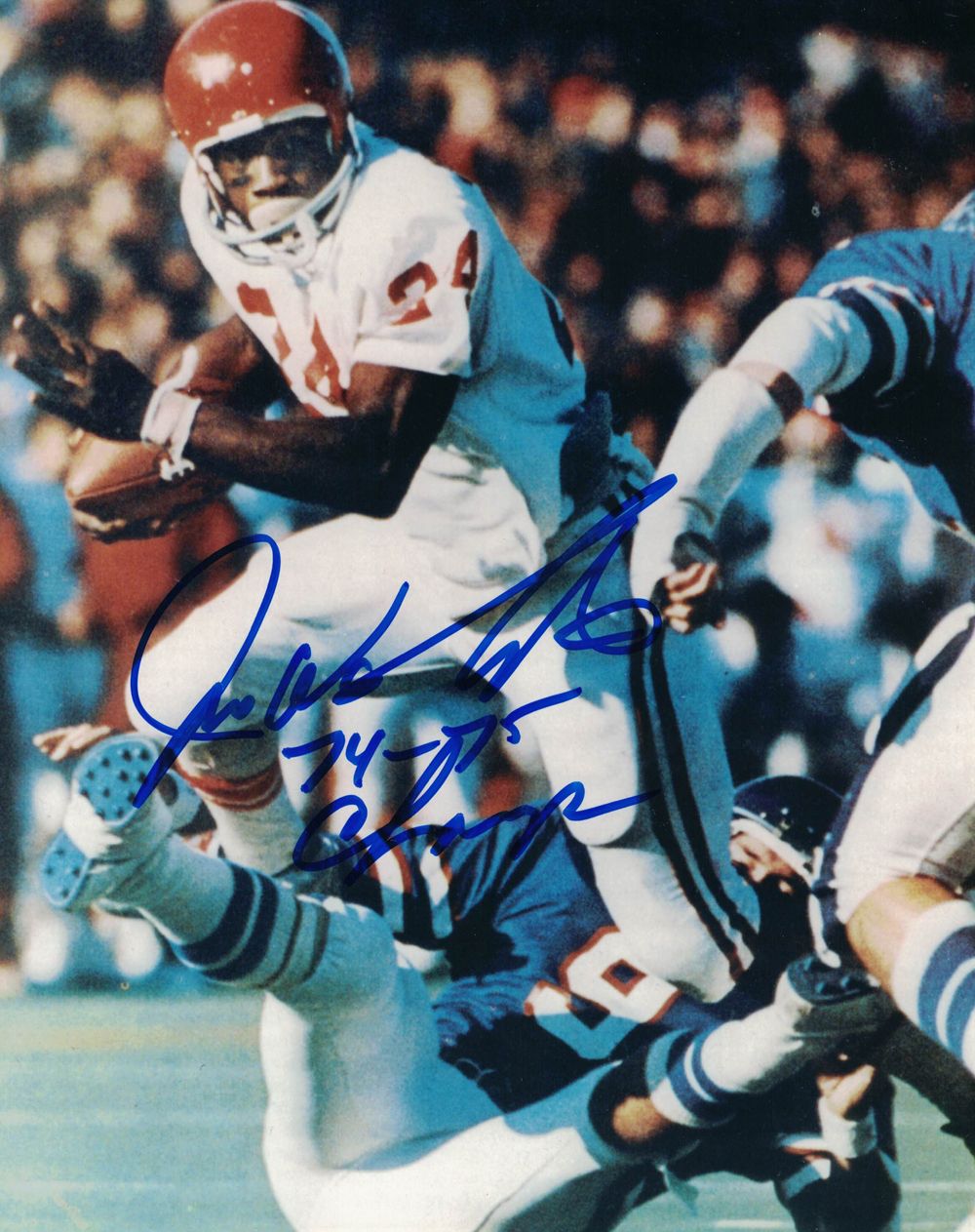 Joe Washington Autographed/Signed Oklahoma Sooners 8x10 Photo