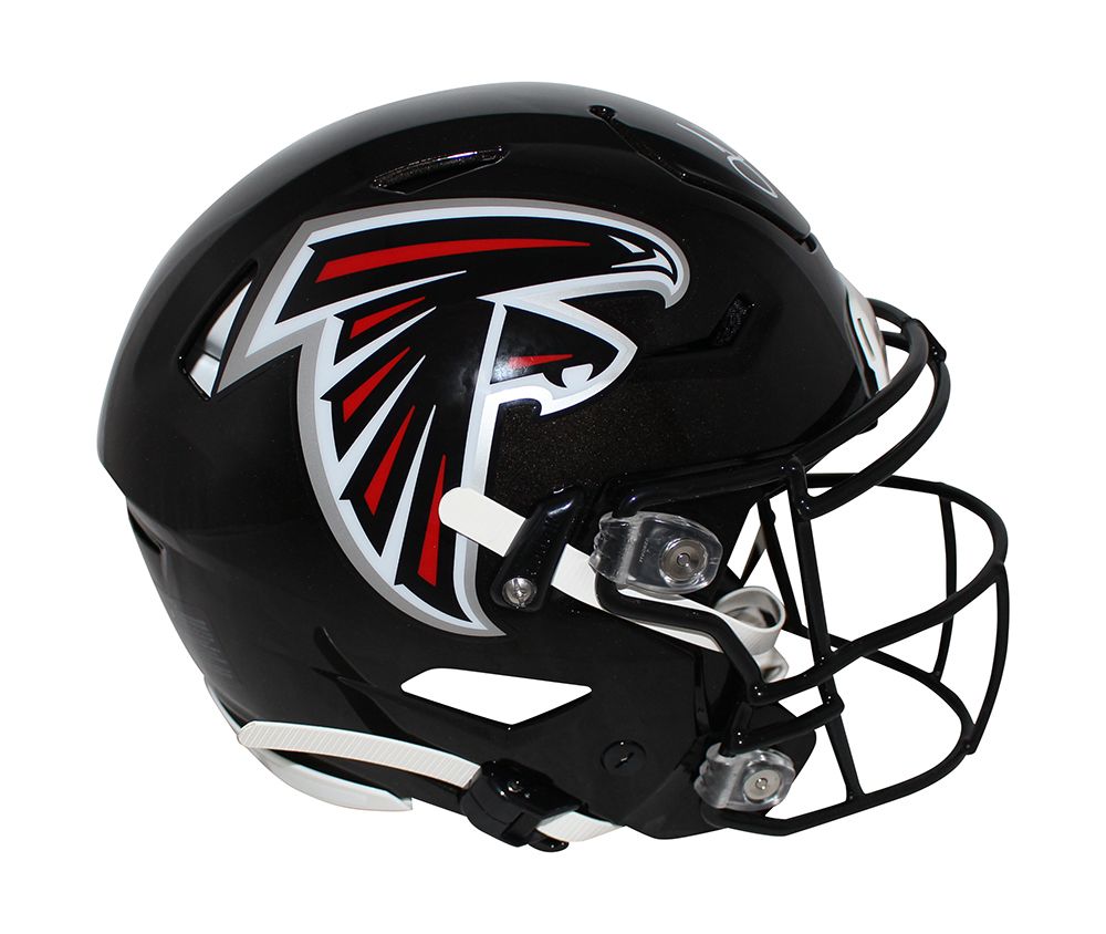 Julio Jones Autographed Atlanta Falcons Authentic Speed Flex Helmet BAS