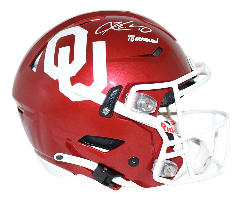 Kyler Murray Signed Sooners Authentic Speed Flex Helmet Heisman BAS 29397