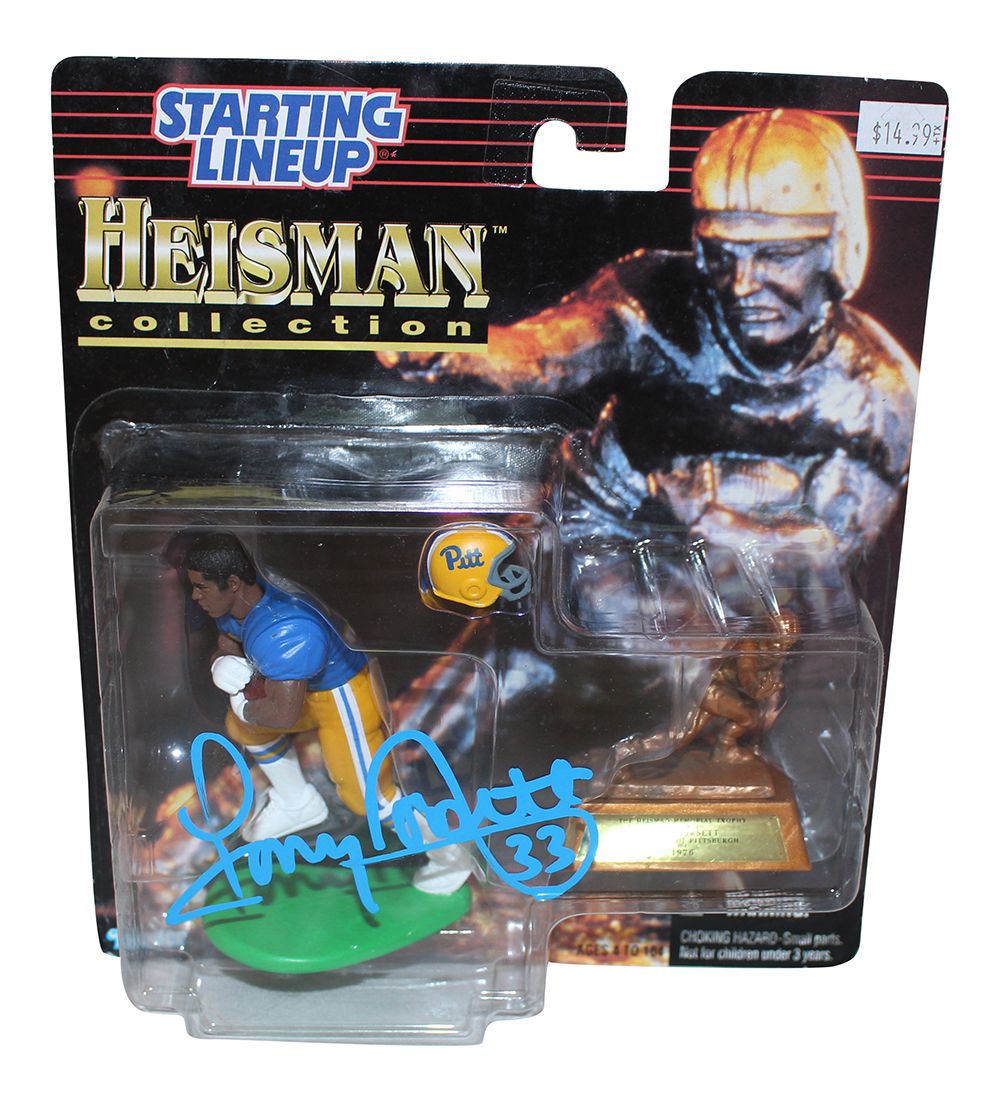 Tony Dorsett Signed Pittsburgh Panthers Starting Lineup Figure Beckett