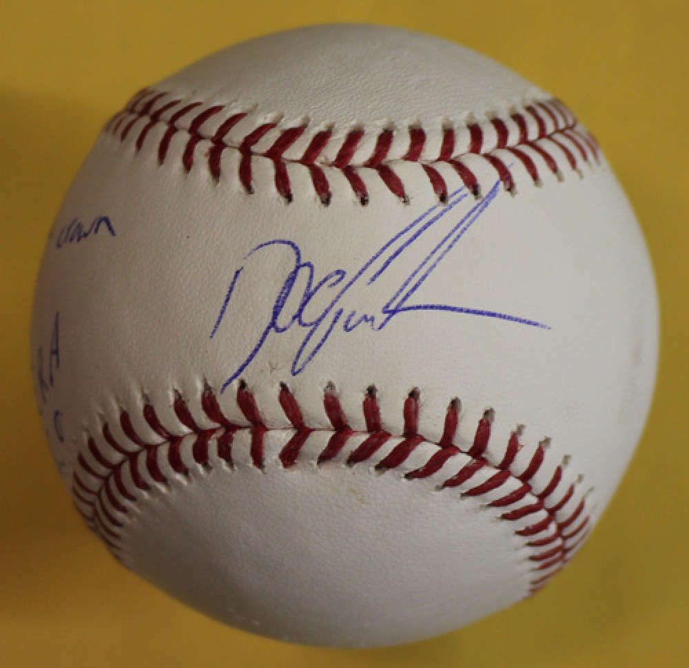 Dwight Gooden Autographed New Yorks Mets OML Baseball 4 INSC JSA