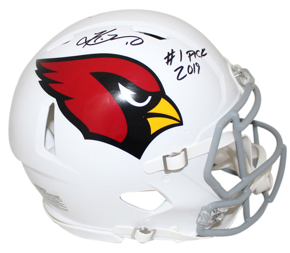 Kyler Murray Signed Arizona Cardinals Authentic Speed Helmet 1st Pick BAS
