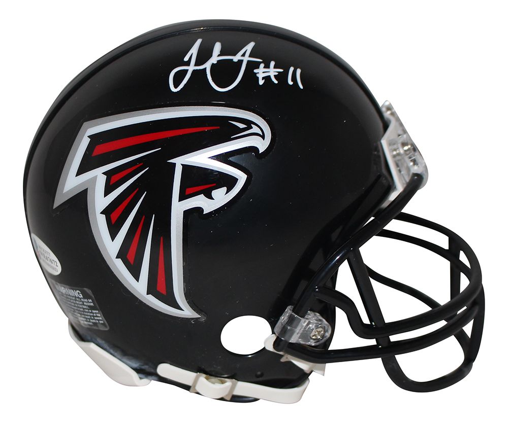 Julio Jones Autographed/Signed Atlanta Falcons Mini Helmet BAS