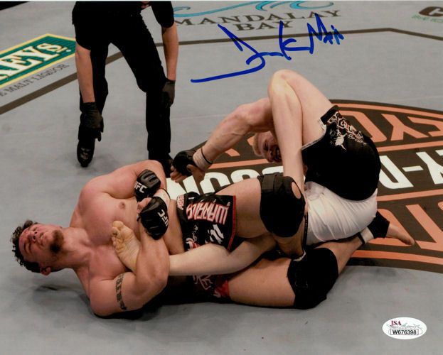 Frank Mir Autographed UFC 8x10 Photo JSA