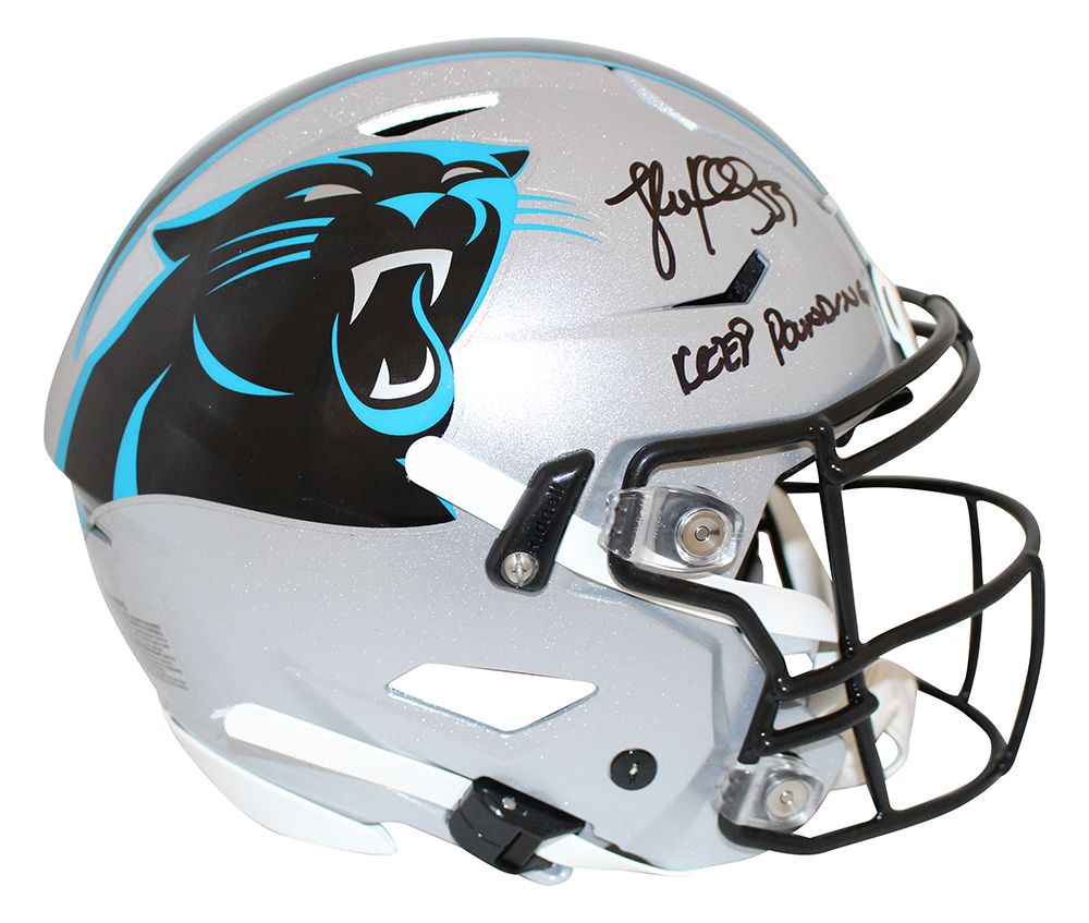 Luke Kuechly Signed Carolina Panthers Authentic Speed Flex Helmet BAS