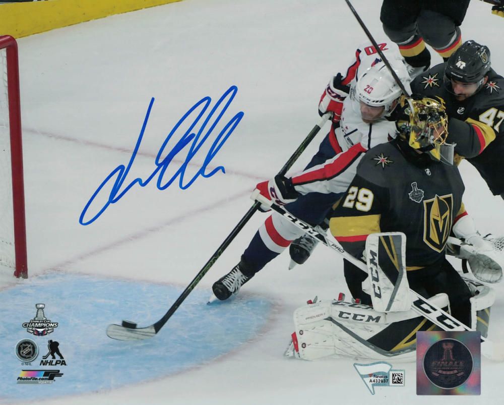 Lars Eller Autographed Washington Capitals 8x10 Photo FAN