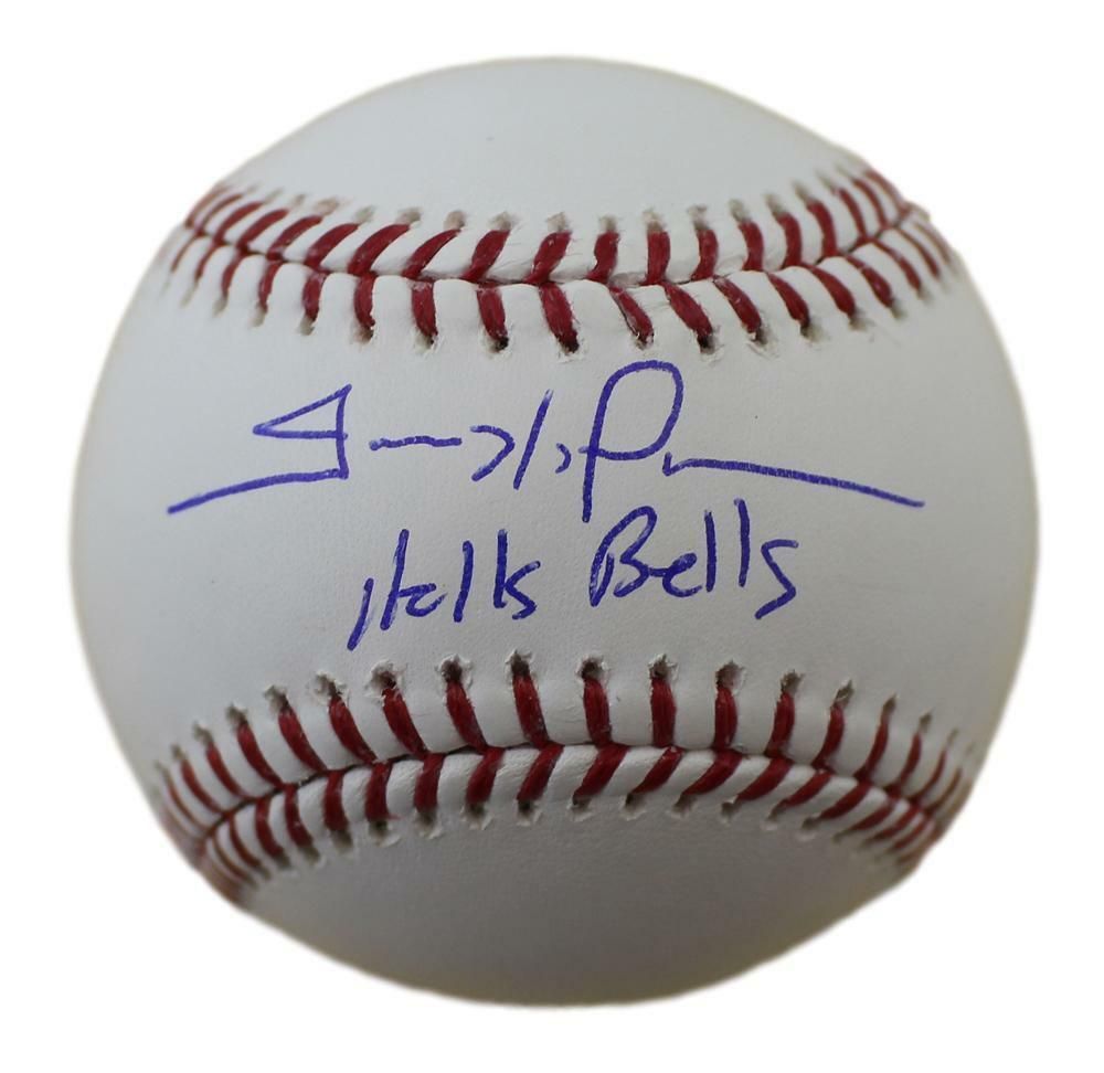 Trevor Hoffman Autographed San Diego Padres OML Baseball Hells Bells JSA