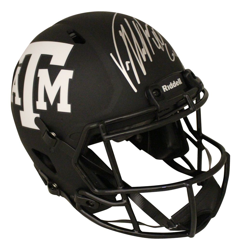 Von Miller Signed Texas A&amp;M Aggies Authentic Eclipse Helmet Gig Em JSA