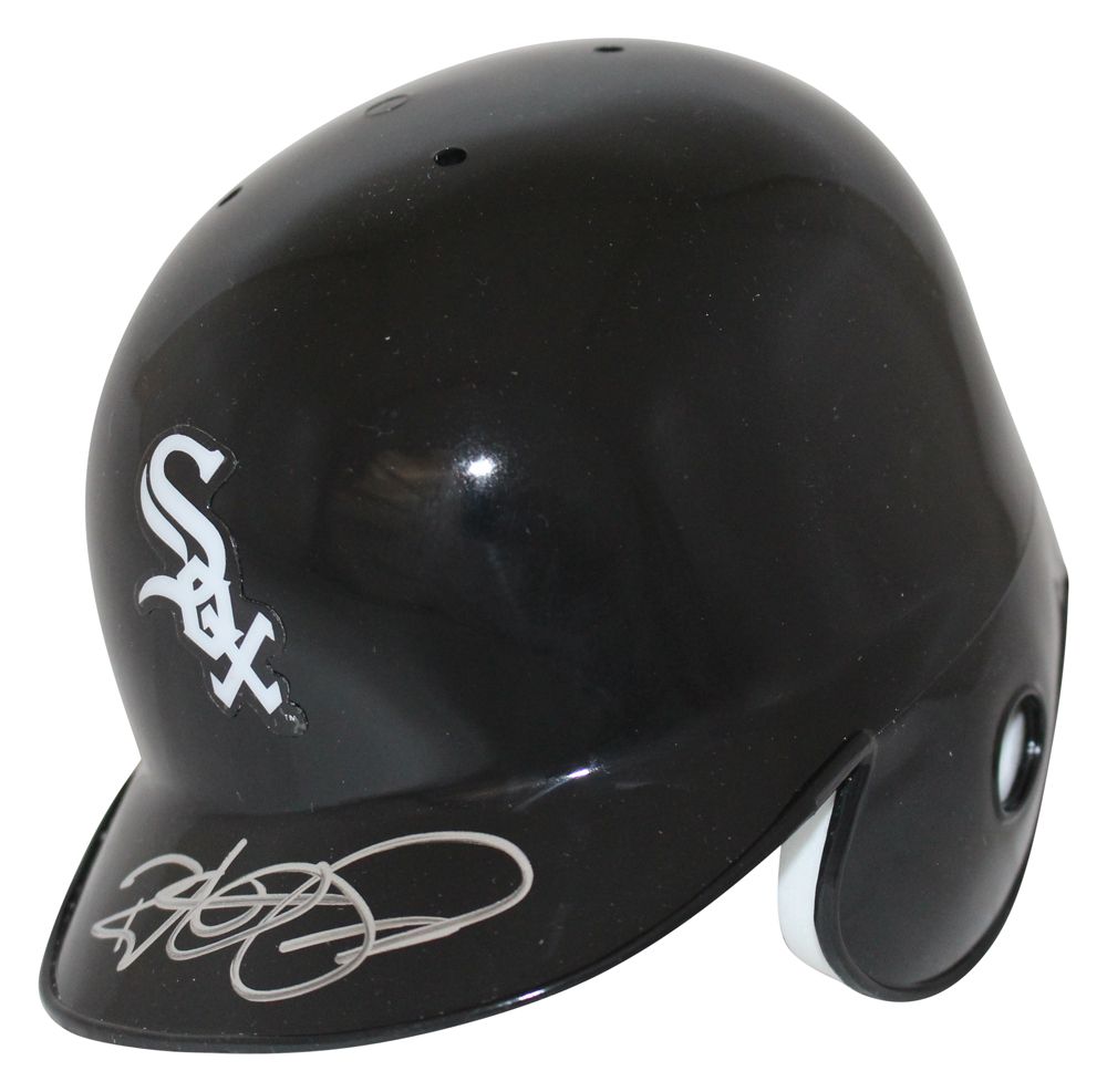 Brett Lawrie Autographed Chicago White Sox Mini Batting Helmet BAS