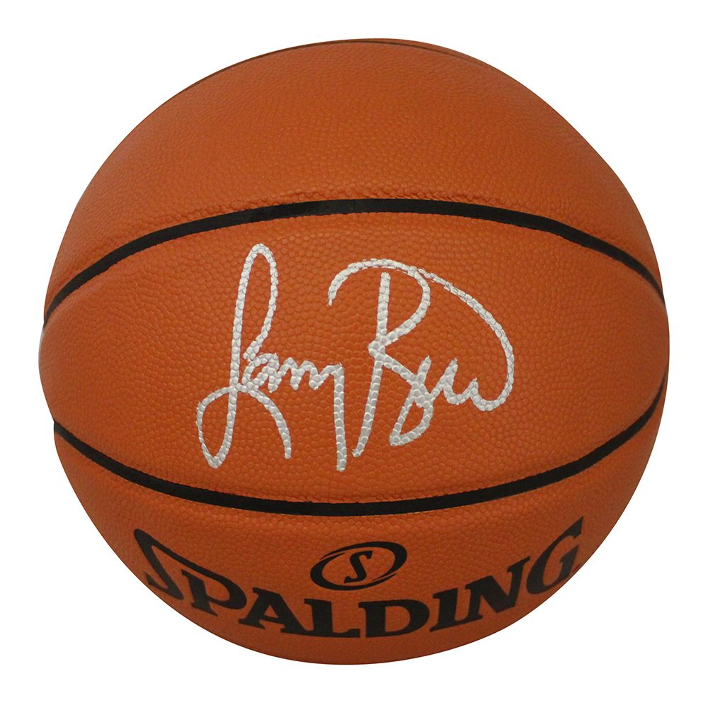 Larry Bird Autographed/Signed Boston Celtics Spalding Basketball BAS