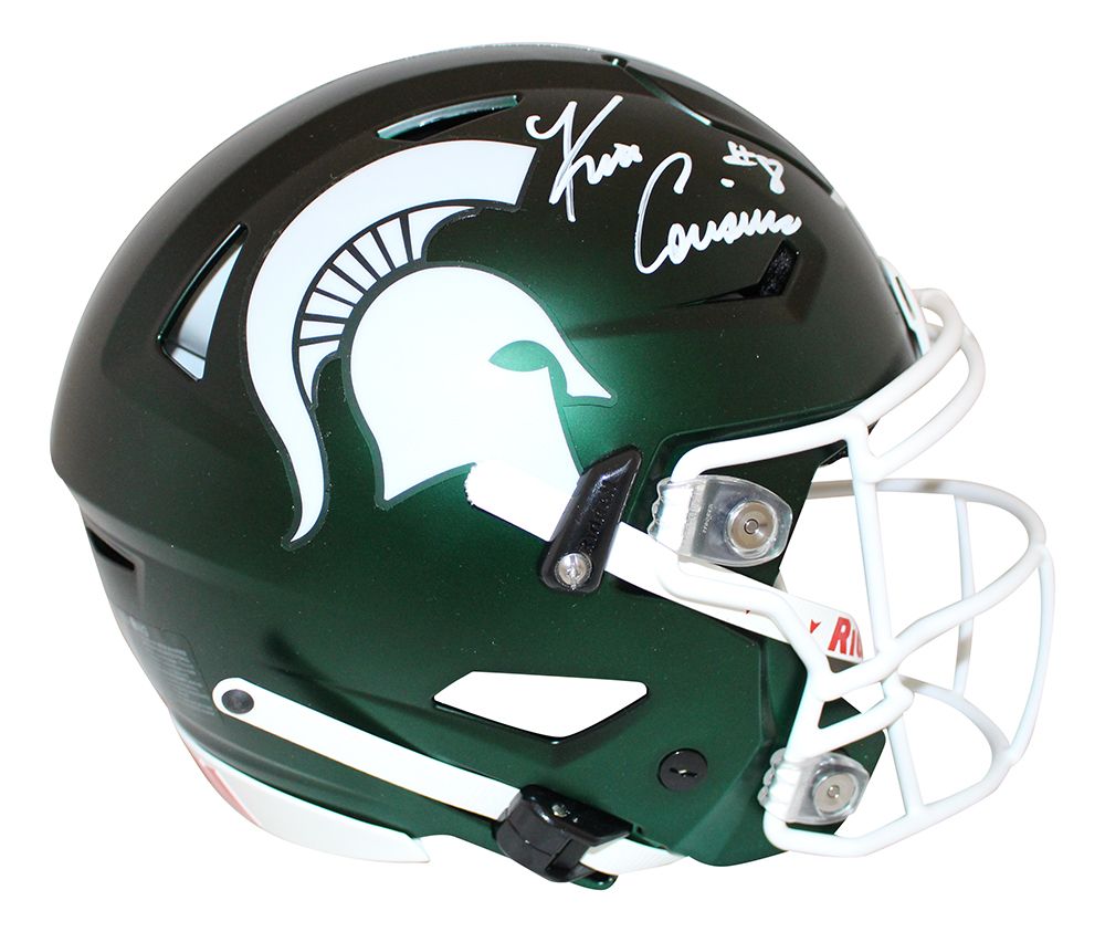 Kirk Cousins Autographed Michigan State Authentic Speed Flex Helmet BAS