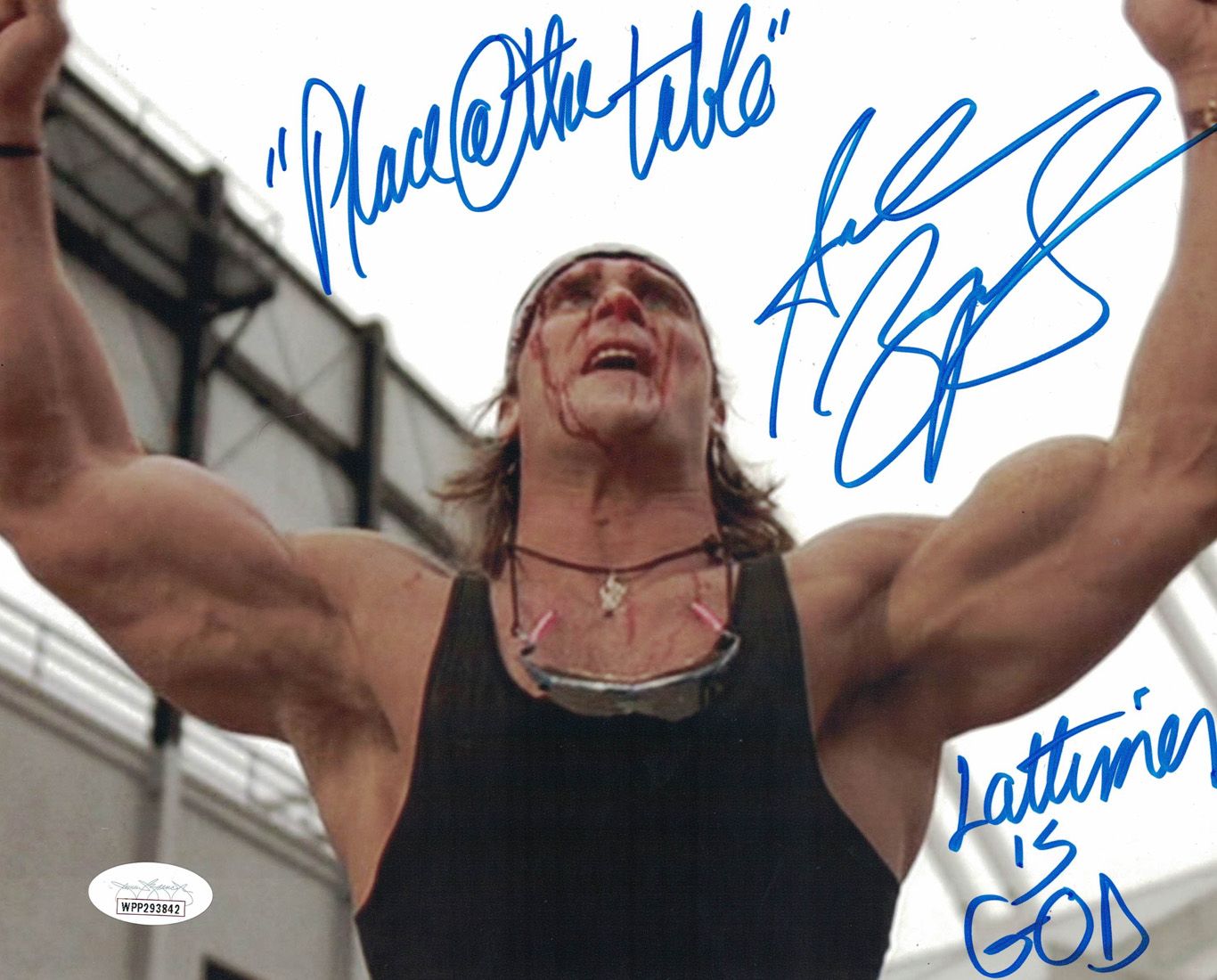 Andrew Bryniarski Autographed The Program 8x10 Photo Lattimer is God JSA