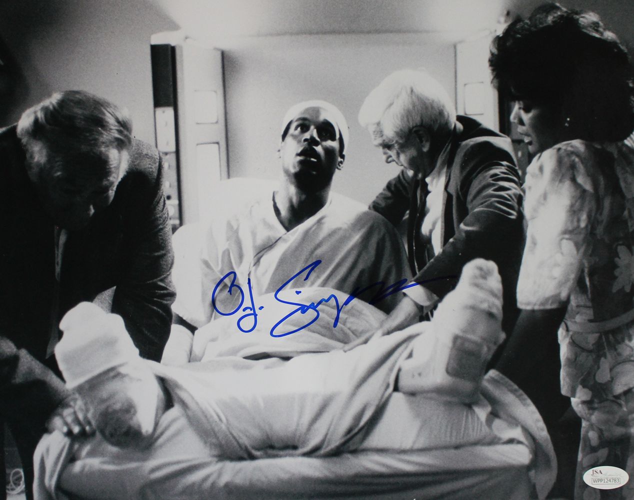 O.J. Simpson Autographed/Signed Naked Gun 11x14 Photo JSA
