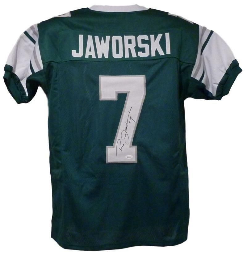 Ron Jaworski Autographed Philadelphia Eagles size XL Jersey JSA