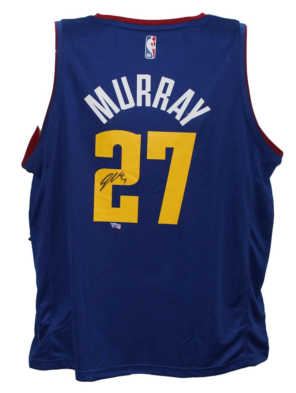 Jamal Murray Signed Denver Nuggets Blue Fastbreak XL Jersey FAN