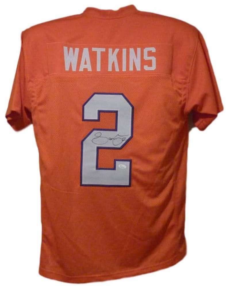 Sammy Watkins Autographed Clemson Tigers orange size XL jersey JSA