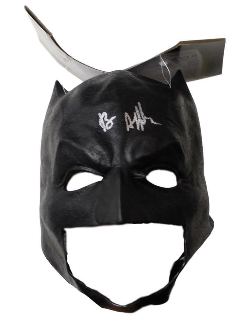 Ben Affleck Autographed Batman Rubies Soft Mask Mask BAS