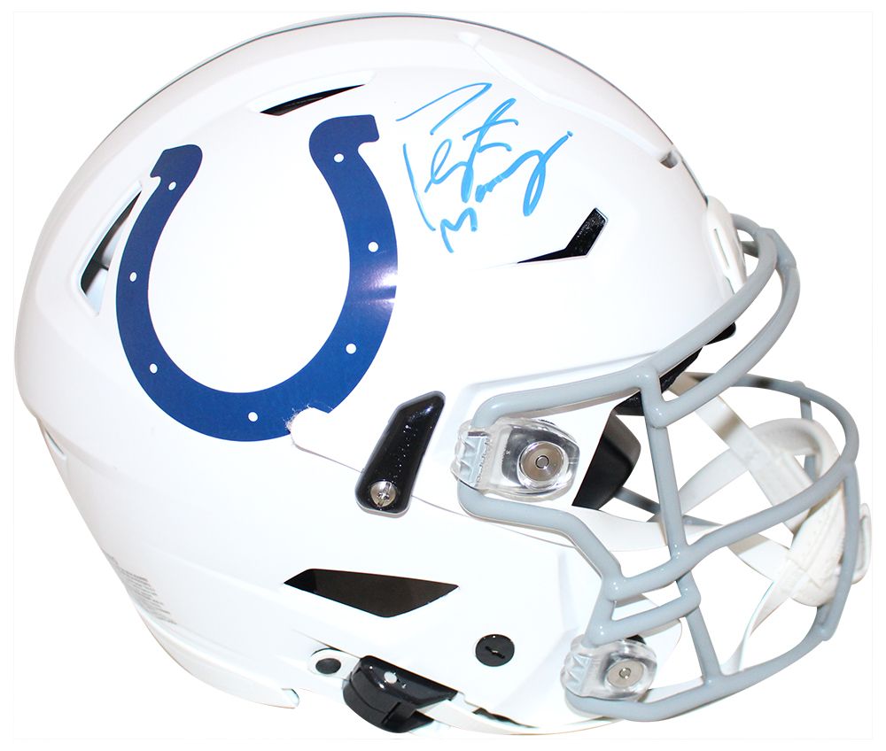 Peyton Manning Signed Indianapolis Colts Authentic Speed Flex Helmet FAN