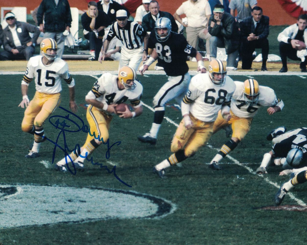 Donny Anderson Autographed/Signed Green Bay Packers 8x10 Photo