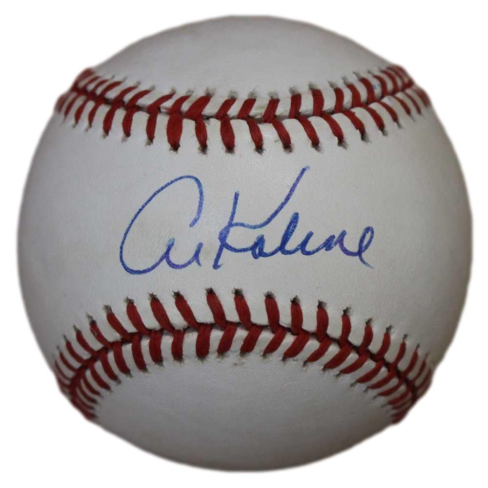 Al Kaline Autographed/Signed Detroit Tigers OML Baseball BAS