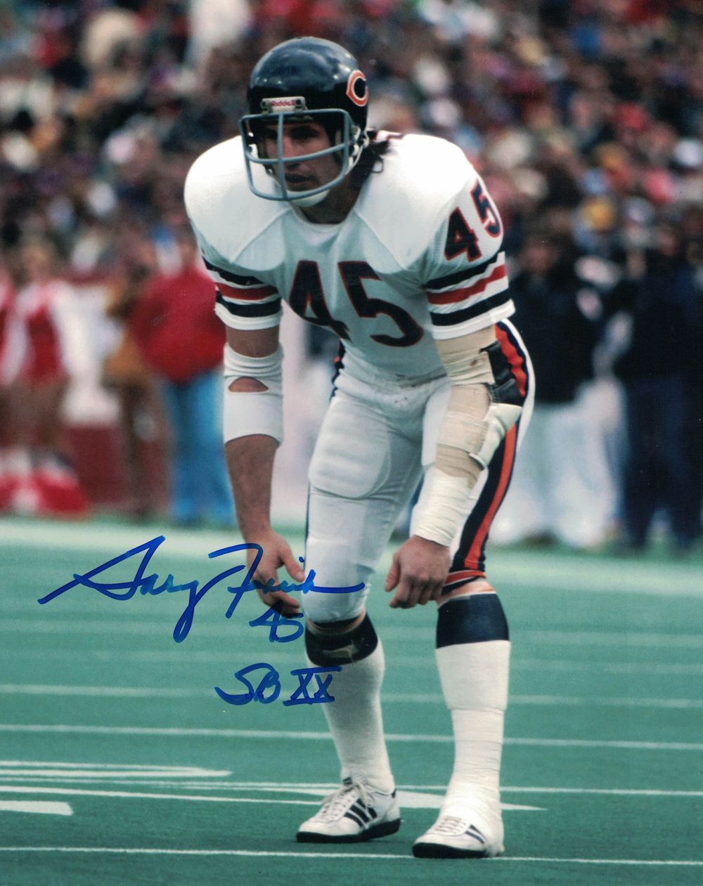 Gary Fencik Autographed/Signed Chicago Bears 8x10 Photo SB XX