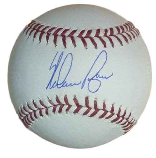 Nolan Ryan Autographed Texas Rangers OML Baseball (Name Only)