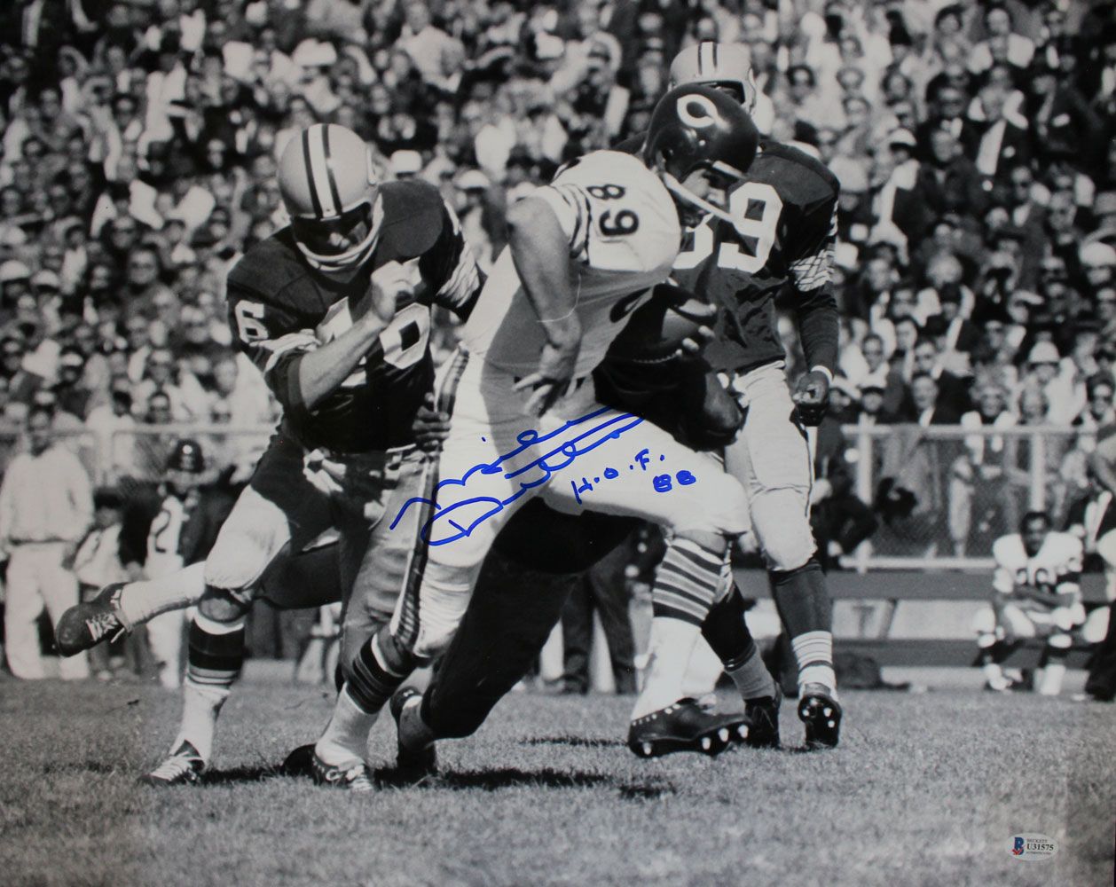 Mike Ditka Autographed/Signed Chicago Bears 16x20 Photo HOF BAS