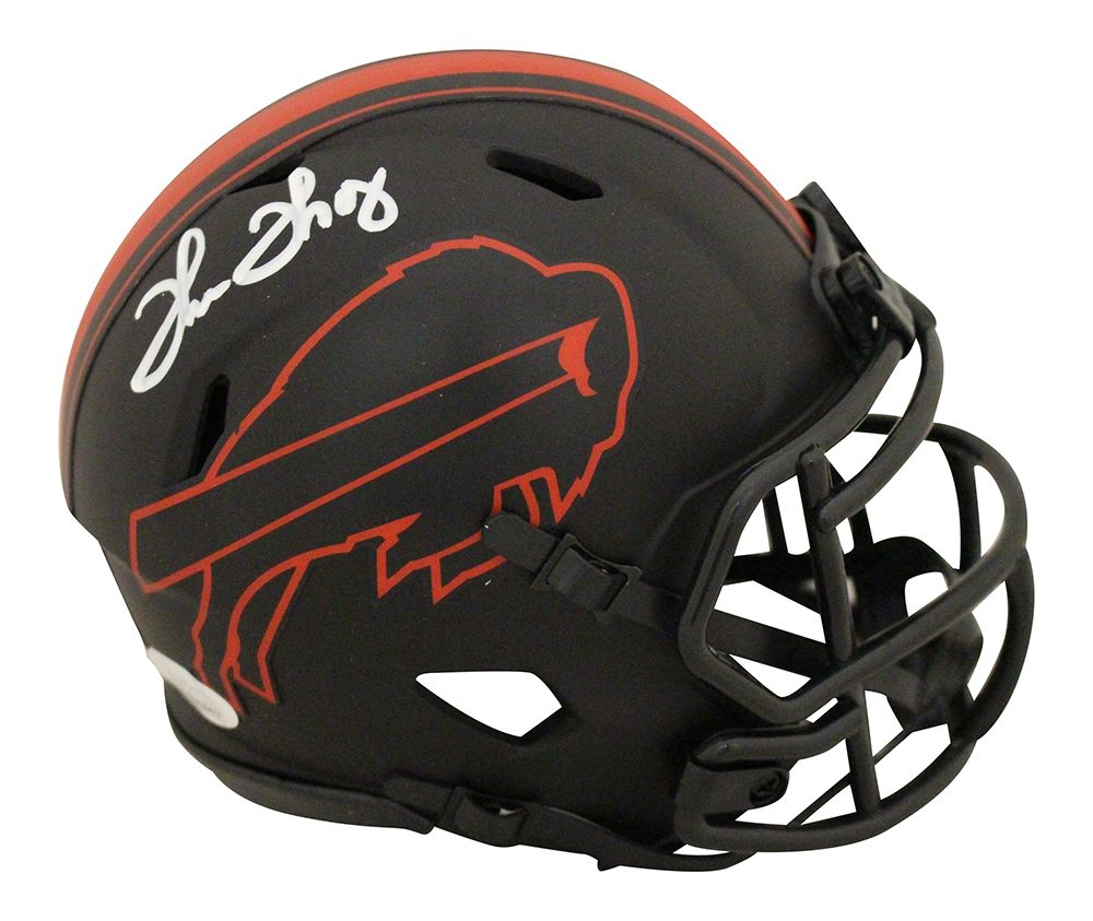 Thurman Thomas Autographed/Signed Buffalo Bills Eclipse Mini Helmet JSA