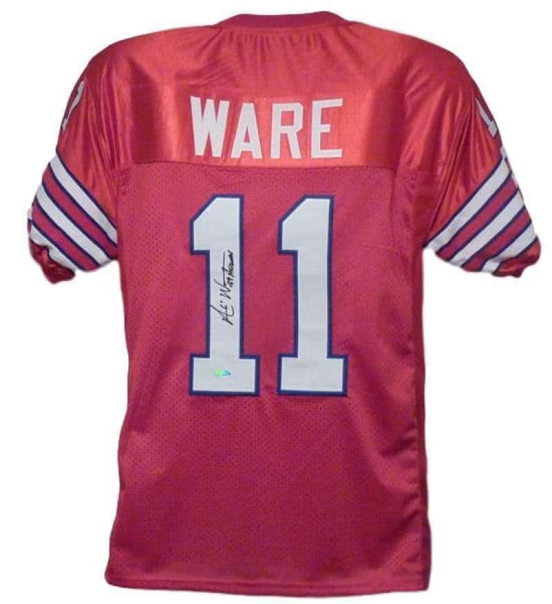 Andre Ware Autographed Houston Cougars Size XL jersey w/89 Heisman