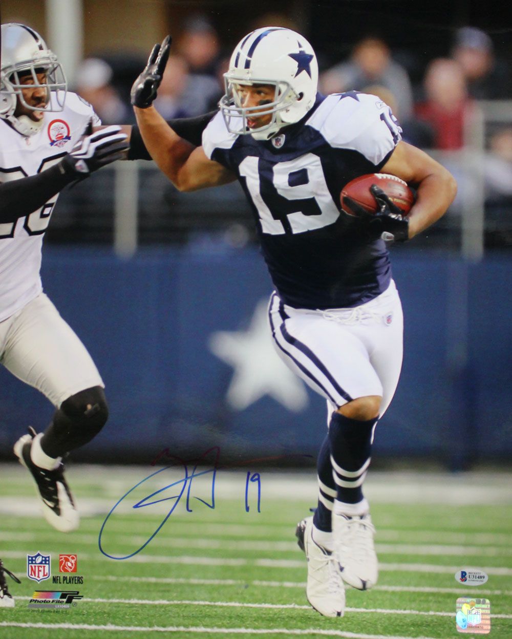 Austin Miles Autographed/Signed Dallas Cowboys 16x20 Photo BAS PF