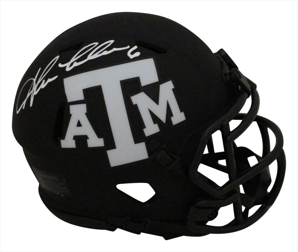 Shane Lechler Autographed Texas A&amp;M Aggies Eclipse Mini Helmet BAS